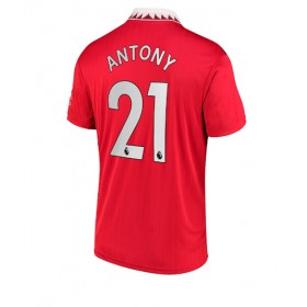 Herren Fußballbekleidung Manchester United Antony #21 Heimtrikot 2022-23 Kurzarm